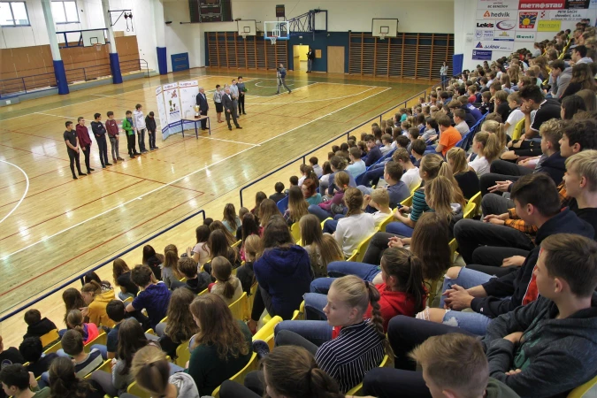 Předání Poháru pro nejúspěšnější ZŠ 2019